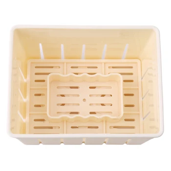 1pc DIY Plastičnih Domače Tofu Maker Pritisnite Plesni Kit Tofu, ki Stroj Set Soje Pritiskom Plesni s Sirom Krpo Kuhinje