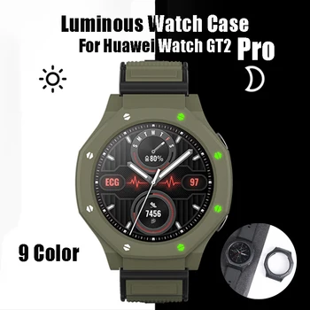 TPU Polno Kritje Watch Primeru Za Huawei GT2 Pro Svetlobna Watch Zaščitnik Odbijača Lupini Za Huawei Watch GT2 Pro Mehke Gume