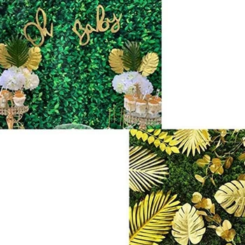 Umetno Listje Zlato Palmovih Listov Zlati Tropske Rastline, Palmovi Listi za Poroko Domov DIY Okraski Dobave