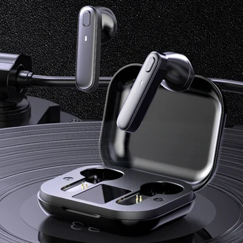 TWS Bluetooth 5.0 Slušalke LED Zaslon Brezžične Slušalke 9D HiFi Bas Stereo Šport Nepremočljiva Čepkov Slušalke Z Mikrofonom