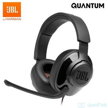Novo JBL Quantum 200 Žično Gaming Slušalke z Mikrofonom Zložljive Slušalke Slušalke za PlayStation/Nintendo Stikalo/iPhone/ Mac//VR