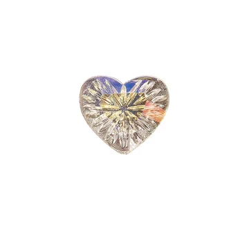 Nail art ljubezen breskev srce reliefne 3D diamond angel ljubezni v obliki srca nail art nakit utripa nohtov dekoracijo 6 pces/veliko