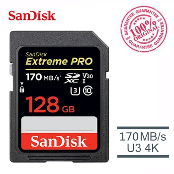 Original SanDisk SD Class 10 za visoke hitrosti 95MB/s 16GB 32GB 64GB 128GB 256GB SDHC SDXC carte sd UHS-I Pomnilniške Kartice