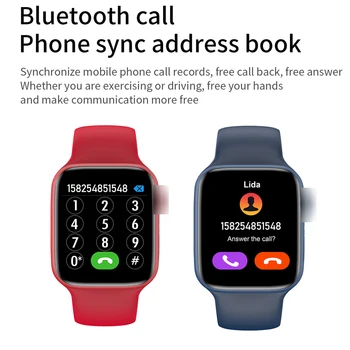 Y60 Bluetooth smart ura dotik srčni utrip 44 Smart Watch fitnes sledenje zapestnica ženska ura 2021 novo smartwatch